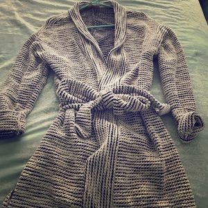 The Loft robe sweater